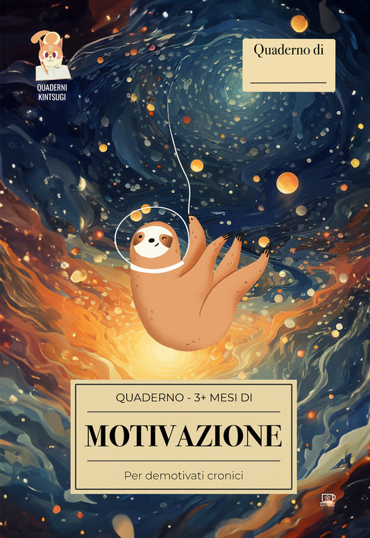 Quaderno della MOTIVAZIONE, per demotivati cronici (e non)