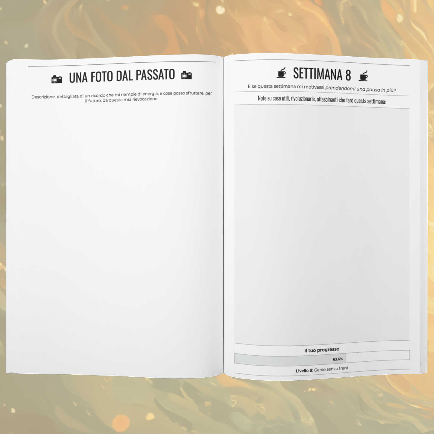 Quaderno della MOTIVAZIONE, per demotivati cronici (e non)