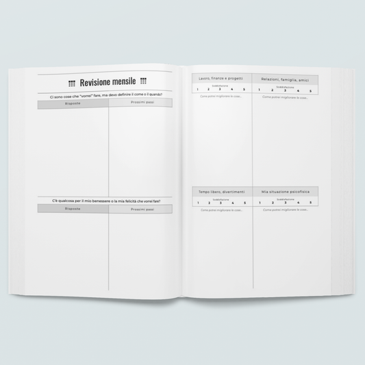 Agenda Kintsugi 6 mesi - CLASSIC BLACK